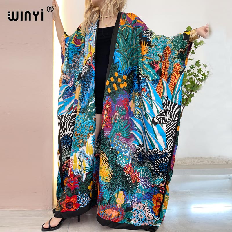 Robe Silk Women - WINYI África y Oriente Medio Kimono