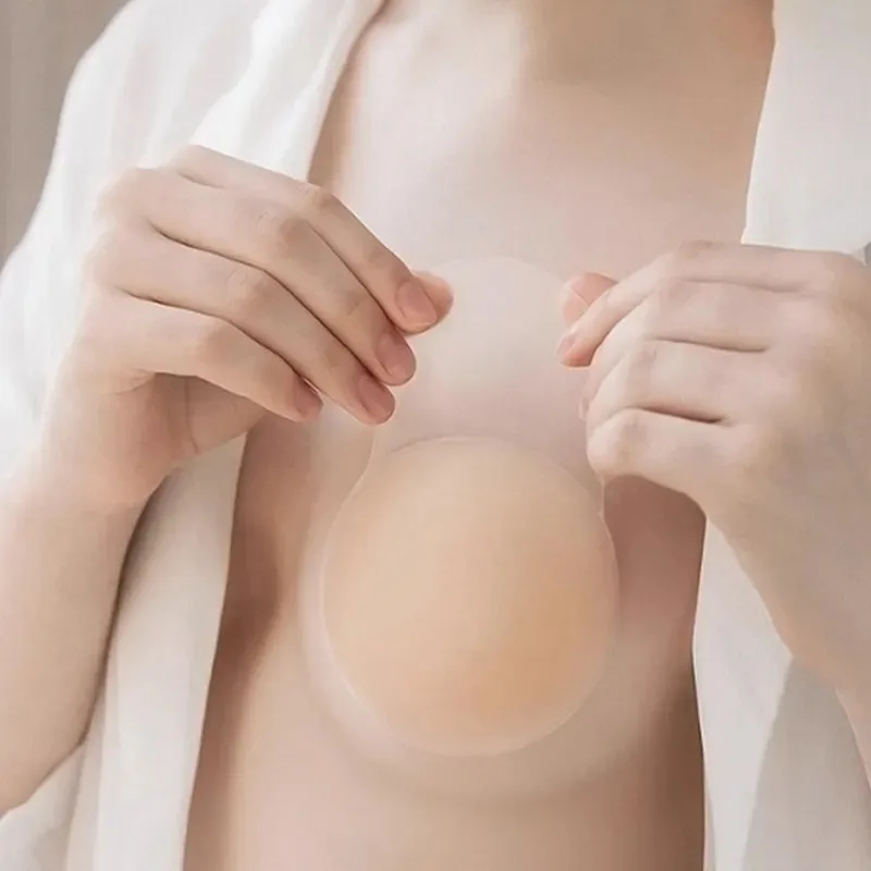 Silicone Bra Adhesive - 1 Par de Cubrepezones de Silicona