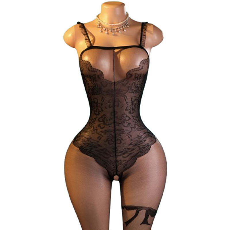 Conjunto de lencería de una so - Lace Teddy Lingerie reseña y precio