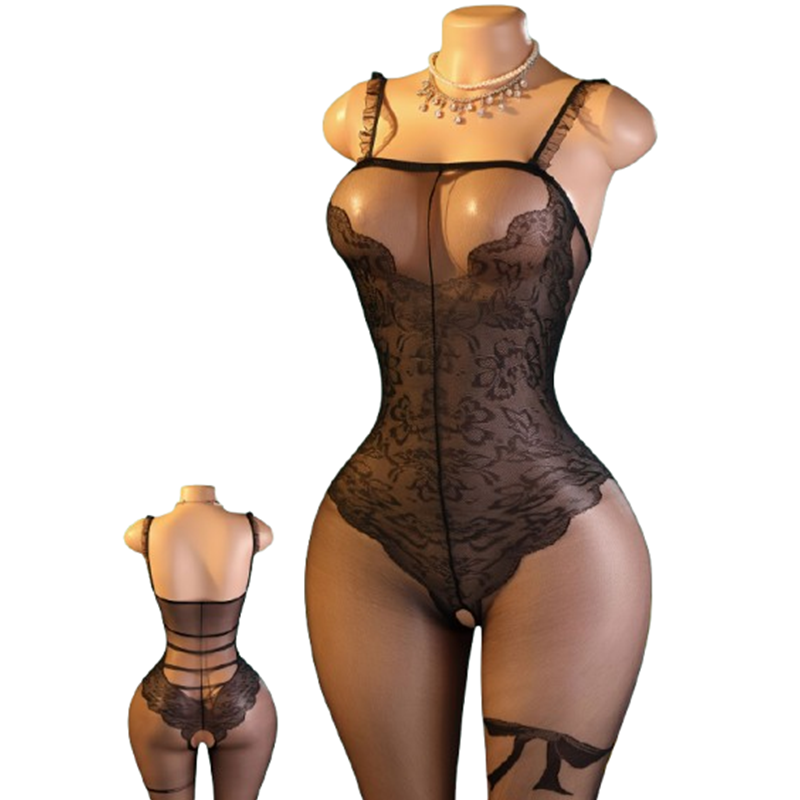 Conjunto de lencería de una so - Lace Teddy Lingerie reseña y precio
