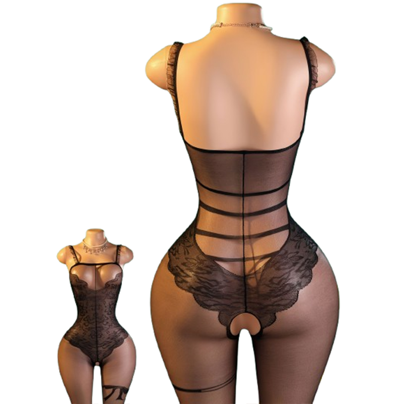 Conjunto de lencería de una so - Lace Teddy Lingerie reseña y precio